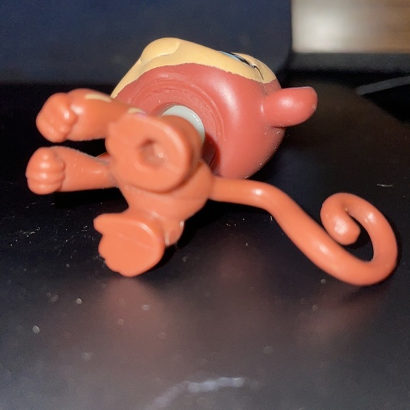 Littlest Pet Shop #485 Brown Monkey Blue Teardrop Eyes LPS - Picture 5 of 5